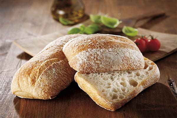 Co je dobré pro chléb ciabatta?