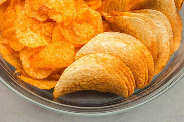Wie man weniger schädliche Chips auswählt