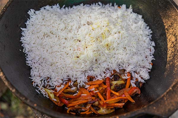 What to do if the rice in the pilaf is not cooked