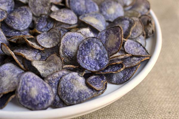Chips violettes