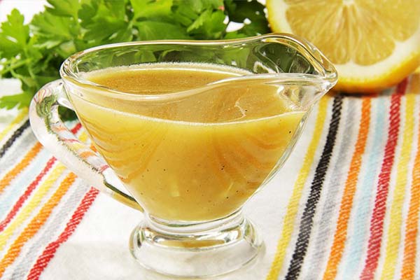 Citron-sennep-sauce