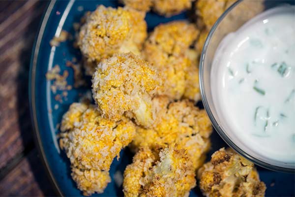 Nuggets from cauliflower