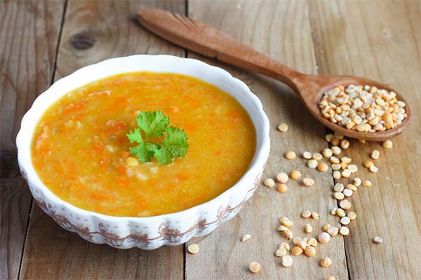 クラシックなエンドウ豆のスープのレシピ