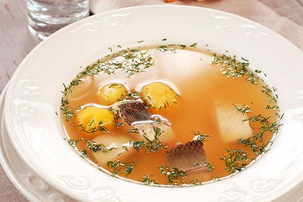 Fish soup from fish