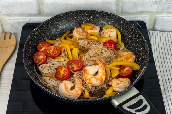 Rice Noodles with Shrimp