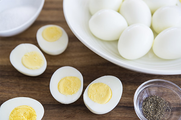 ביצים מבושלות ברפואה