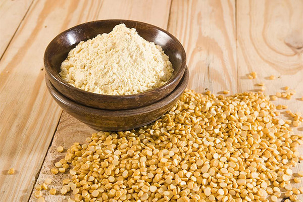 Els avantatges i els perjudicis de la farina de pèsol